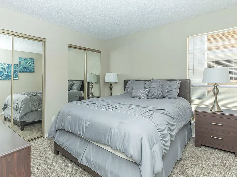 Spacious Bedrooms at Wind Tree Apartments in El Paso, TX