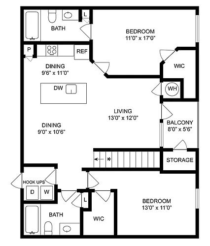 Floor plan Dahlia