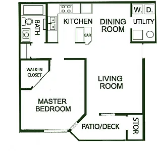 Floor plan Creekview
