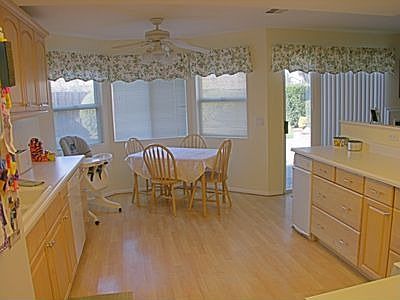 Two Eating Areas