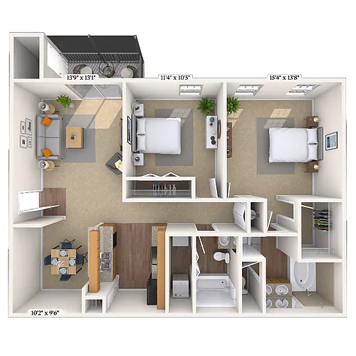 Floor plan The Woodward I