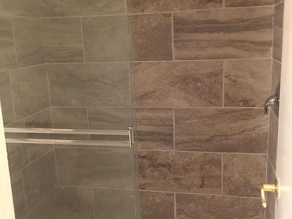 New walk-in tile shower in Master Bath