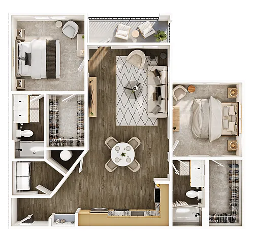 Floor plan B3