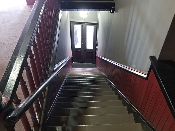 Steps from Street Door