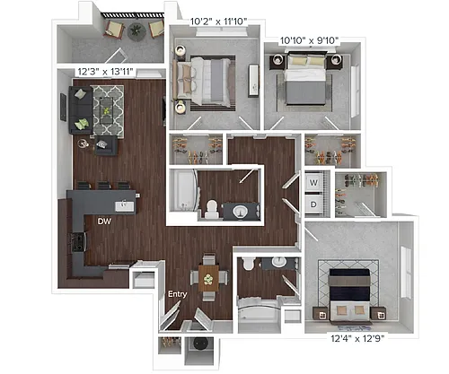 Floor plan C-1266