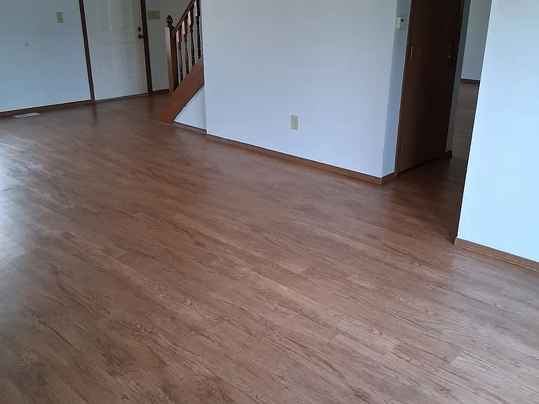 large open living room / dining room concept