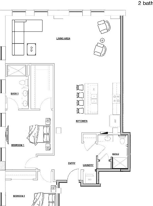 1st image of 640 W Freshwater Way #501
