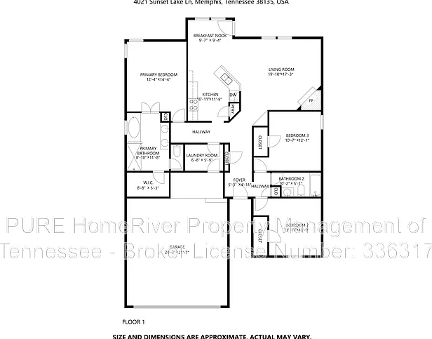 3 bed, 2.0 bath, 1439 sqft, $1,495 — Photo 2