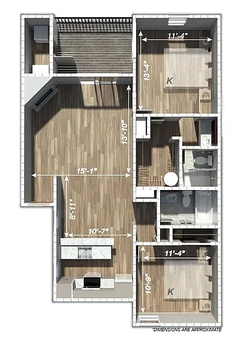 Floor plan B2