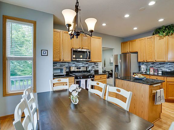 Kitchen with plenty of counter space and cabinets for storage