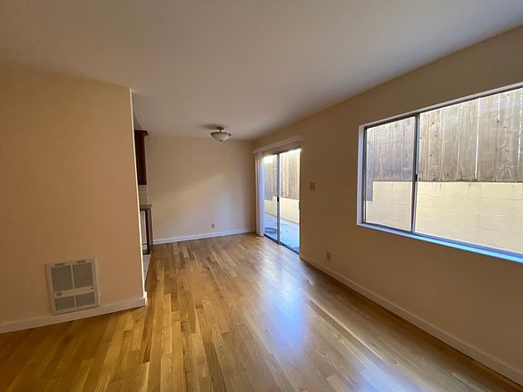 Living room overlooks patio