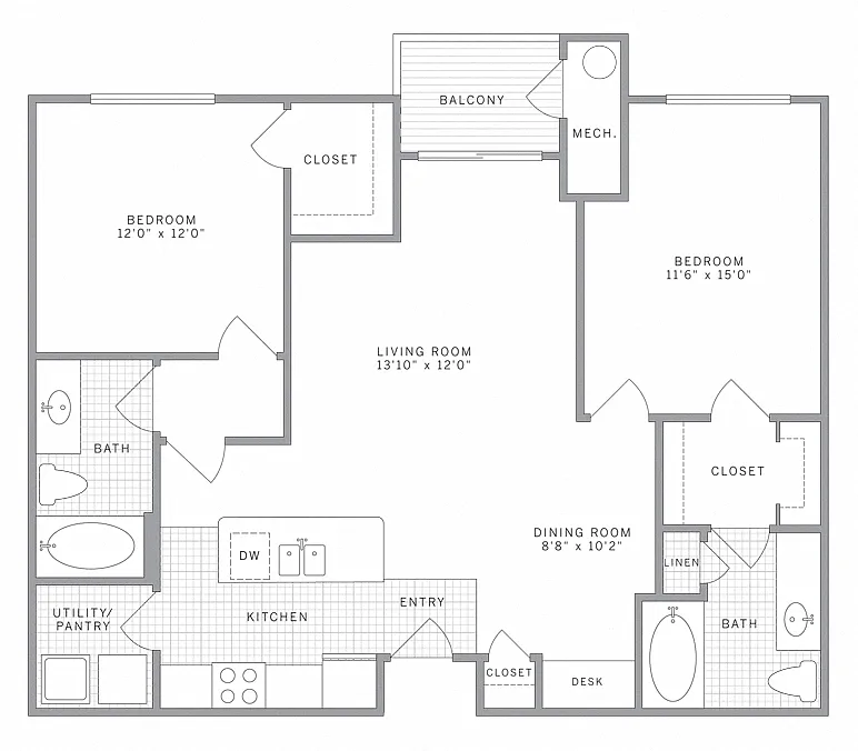Floor plan B1