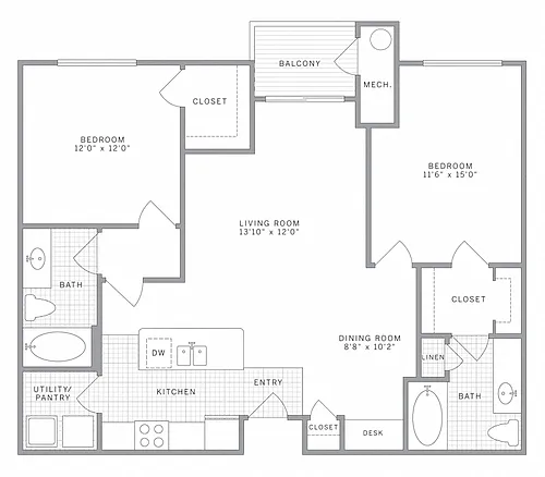 Floor plan B1