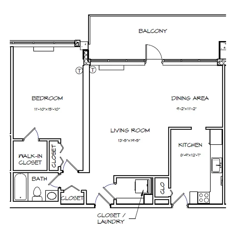 Floor plan A12
