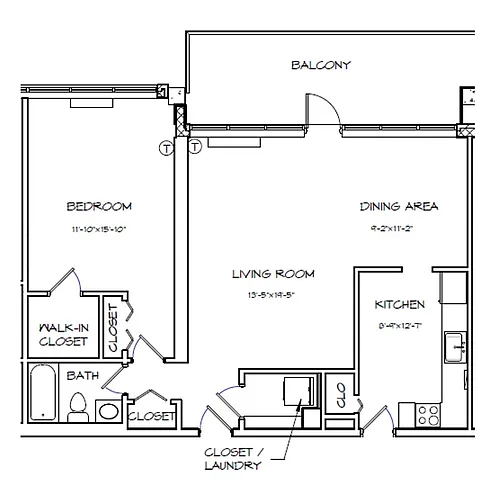 Floor plan A12