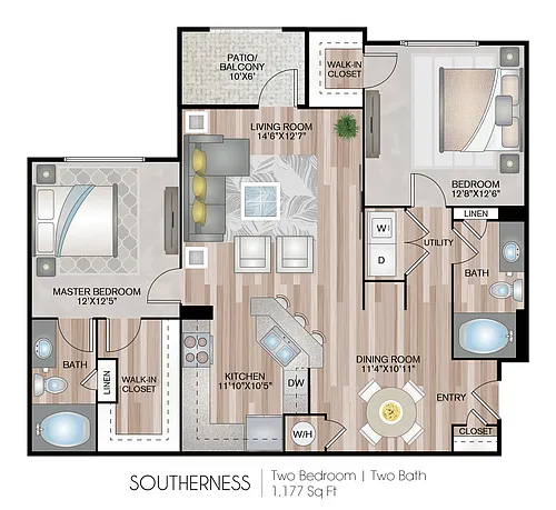 Floor plan Southerness
