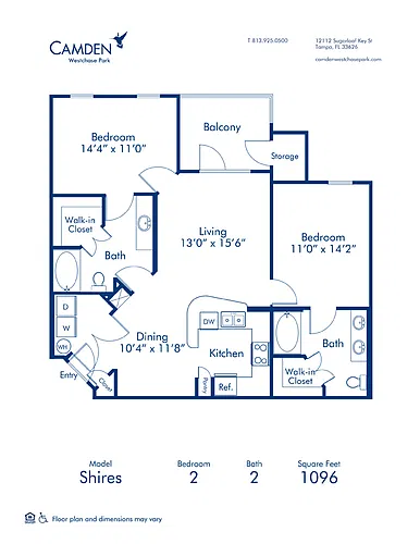 Floor plan Shires
