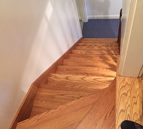 Hallway to studio and 3rd bedroom and laundry