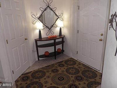Warm, foyer entrance