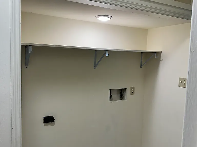 Laundry hookups