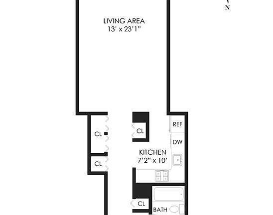 2nd image of 215 W 84th St APT 401