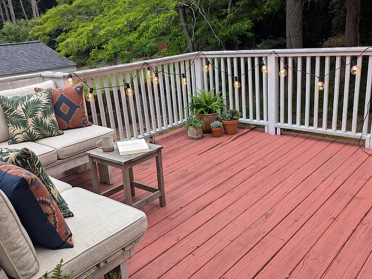 backyard deck