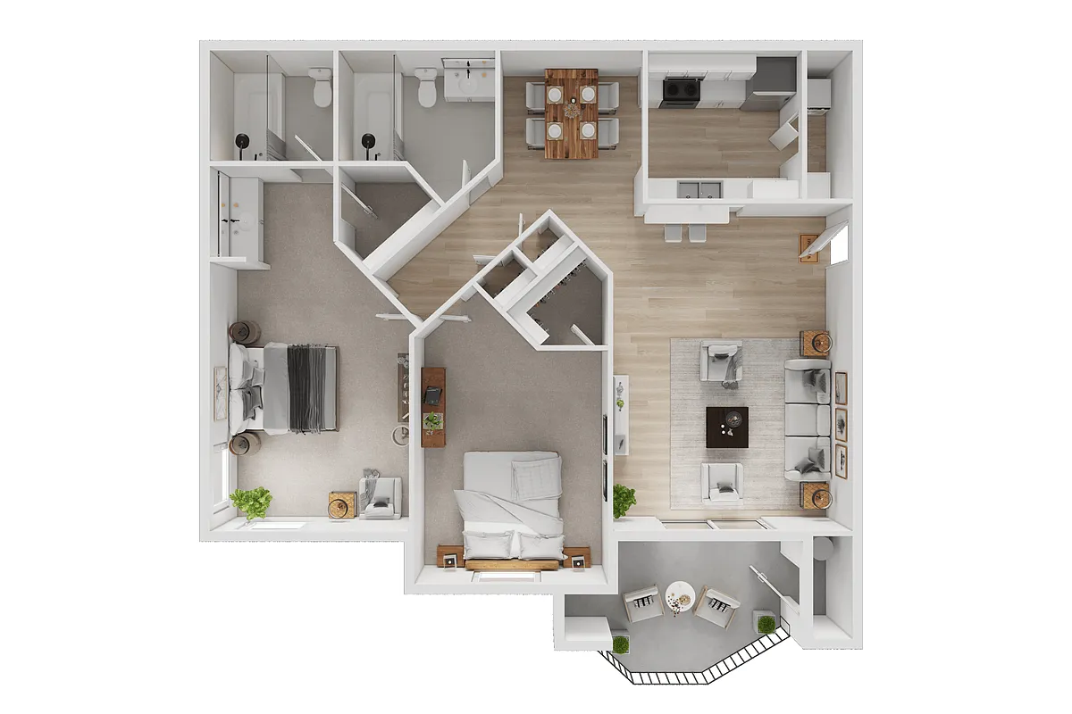 Floor plan B2