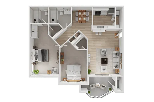 Floor plan B2
