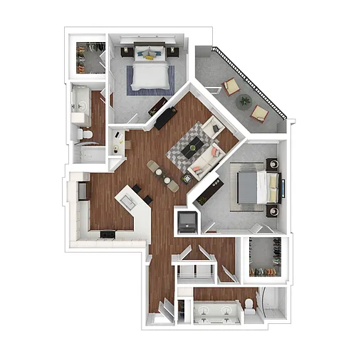 Floor plan B3