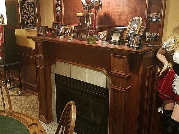 Basement Fireplace