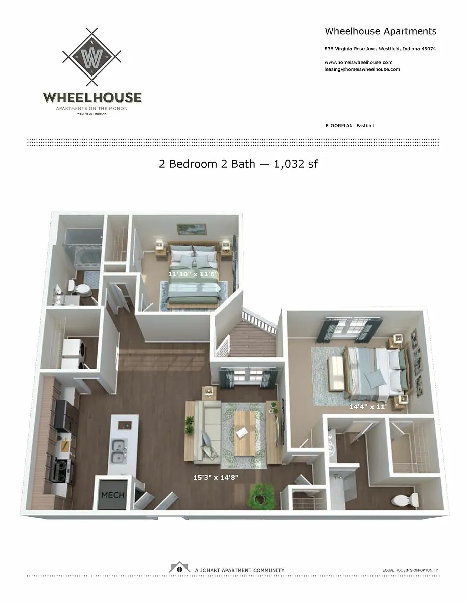 Floor plan Fastball 2.2