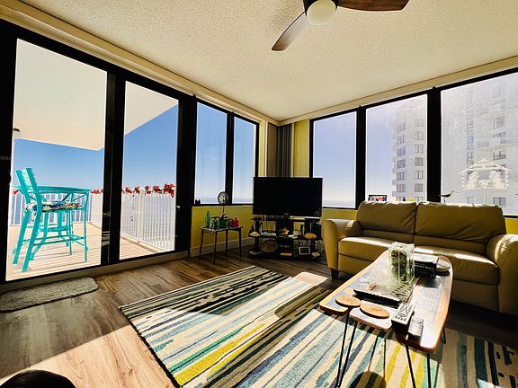 Living room + balcony