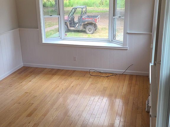 opposite view of fireplace room or living room