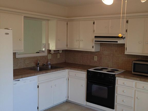 Bright kitchen with pantry