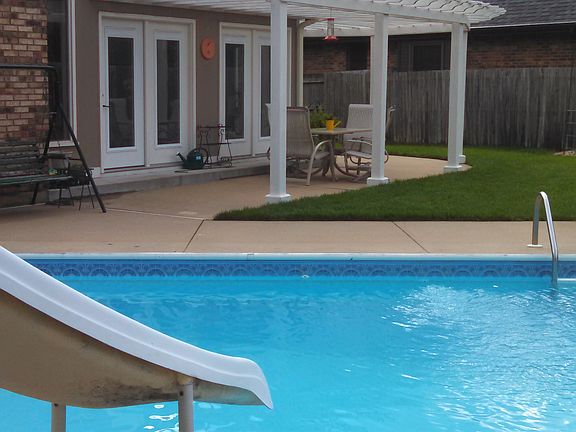 View from the pool