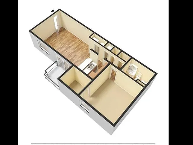The Ascot - 1bd, 1ba The Ascot - 1bd, 1ba