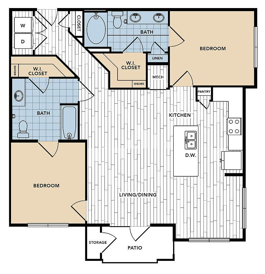 Floor plan C3H