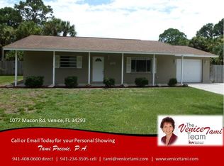 1077 Macon Rd, Venice, FL 34293