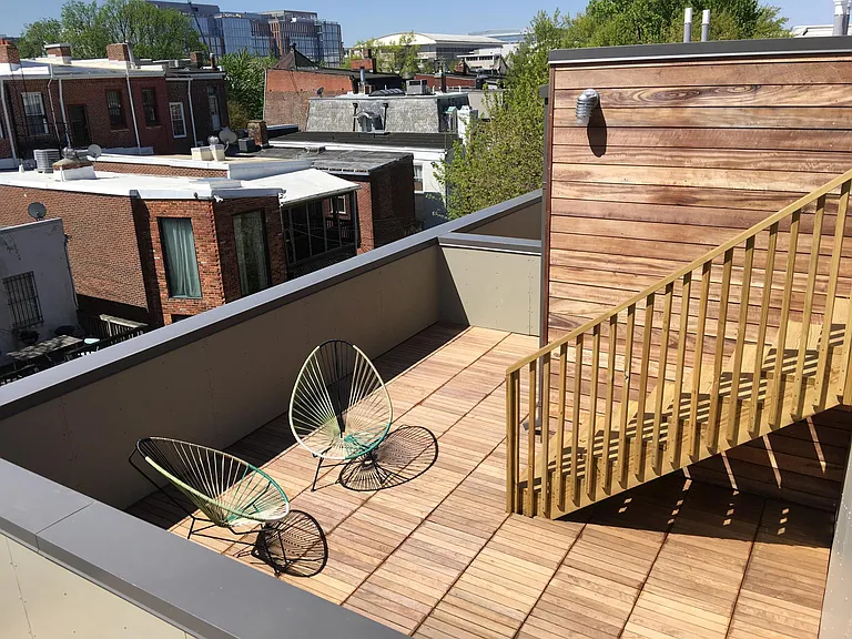 Private roof terrace
