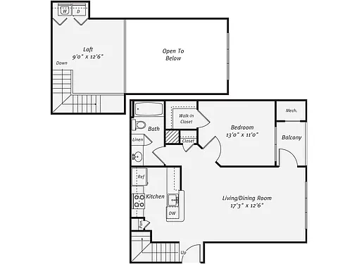 Floor plan A2L