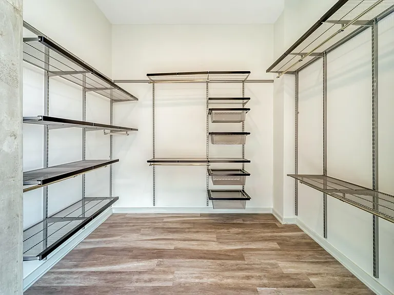 Thoughtfully designed closets enhance everyday living.