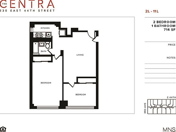 2nd image of 230 E 44th St APT 6L