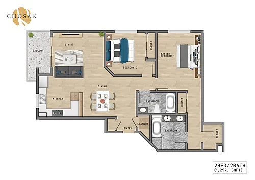 Floor plan B1