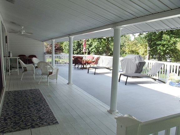 oversized back deck