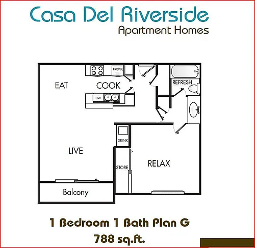 Floor plan G Plan