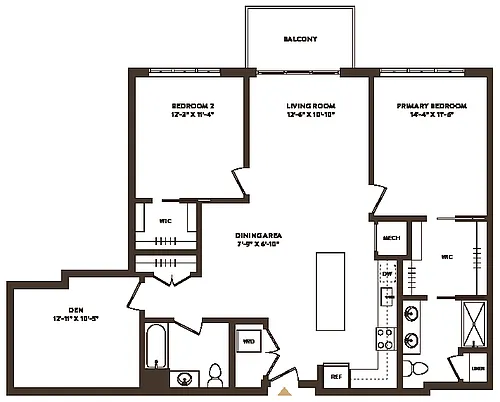 Floor plan BD18