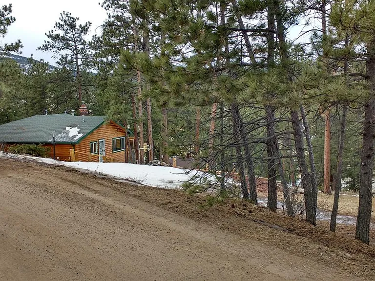 House from road