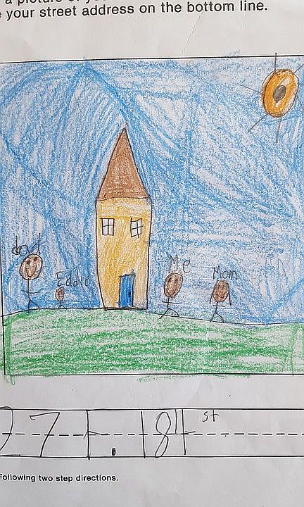 My youngest son's drawing