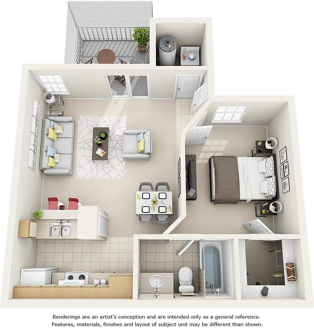 Floor plan Vaulted Magnolia with Premium Finishes