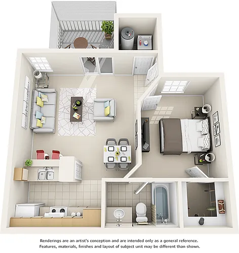 Floor plan Vaulted Magnolia with Premium Finishes
